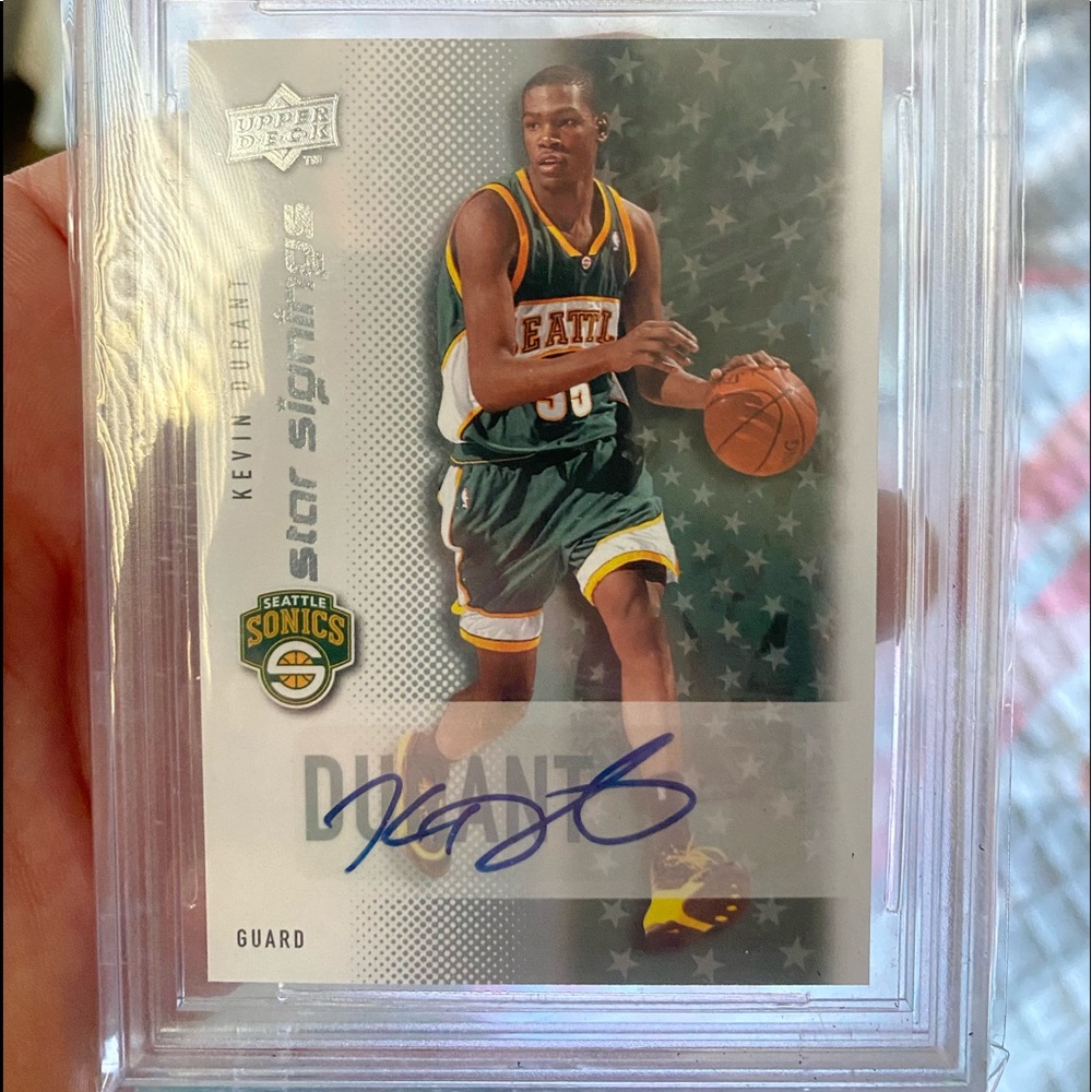 2008-2009 Upper Deck Basketball Star Signings Kevin Durant